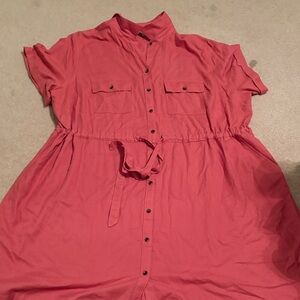 Croft & Barrow Women's Plus Coral Dress